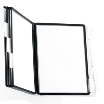 SHERPA WALL 10, moduł ścienny z 10 panelami A4 Mix kolorów 563122 DURABLE