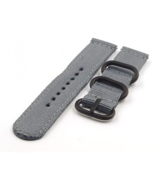 Gruby pasek do zegarka nylonowy TZ-07.07 18 mm