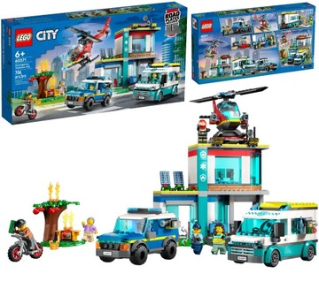 LEGO City 60371 Parking dla pojazdów uprzywilejowanych Prezent