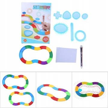 Шаблон рисунка линейки