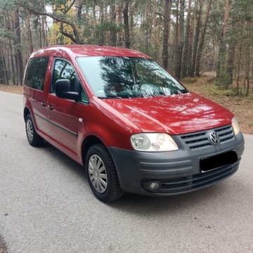 Volkswagen Caddy III Kombi 1.9 TDI 75KM 2006 Volkswagen Caddy Volkswagen Caddy 1.9TDI Hak Klimatyzacja Bez Korozji, zdjęcie 29