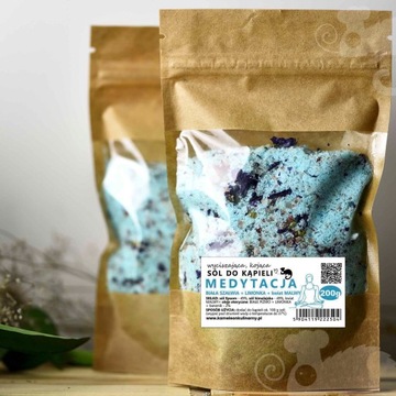 МЕДИТАЦИЯ СОЛЬ ДЛЯ ВАНН шалфей мальва лайм 200