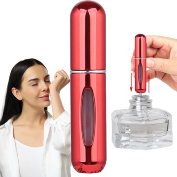 ATOMIZER PODRÓŻNY PERFUMY PERFUM 5ML DOZOWNIK