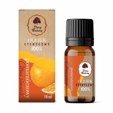 Olejek pomarańczowy 10 ml Dary Natury