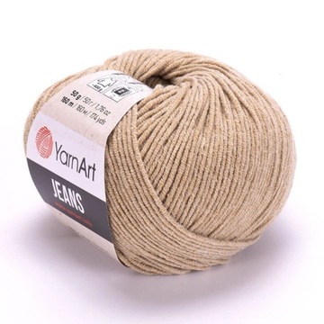 Włóczka YARNART JEANS 48 beż