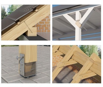 Столярные винты TORX Klimas конические WKCS/KMWHT 8x100 TORX 50