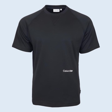 T-shirt Calvin Klein Koszulka męska Bawełna Czarny 100% Bawełna rozmiar M