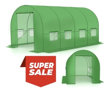 ФОЛЬГОВЫЙ ТУННЕЛЬ ТЕПЛИЦА 2,5х4 EUROHIT GARDEN 400см