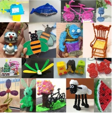 ШАБЛОНЫ РУЧКИ ДЛЯ 3D ПРИНТЕРА + ВСТАВКИ PCL 50M 50-60C НАБОР ДЛЯ ДЕТЕЙ