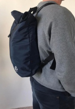 Дизельная сумка, сворачивающийся рюкзак.