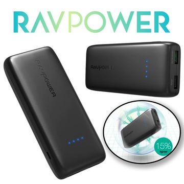 Powerbank RAVPower 12000mAh Quick Charge 3.0