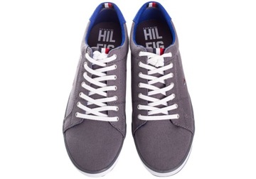 TOMMY HILFIGER BUTY MĘSKIE TRAMPKI HARLOW 1D GREY r.40