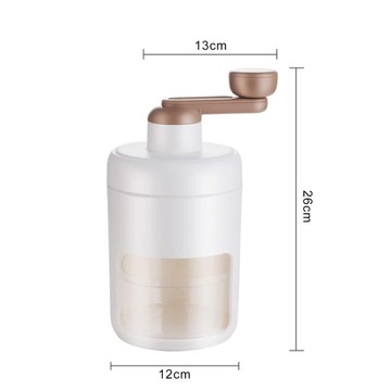 Maszyna do lodów sorbetu Slushy Maker Mocny Granitor Prezent dla dzieci