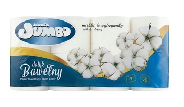Papier toaletowy Słonik celuloza 3w - 8 szt.