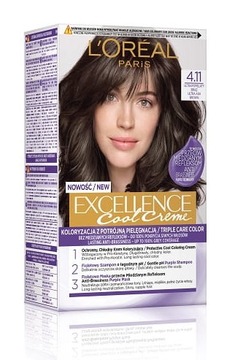 L'Oreal Excellence Farba Do Włosów 4.11