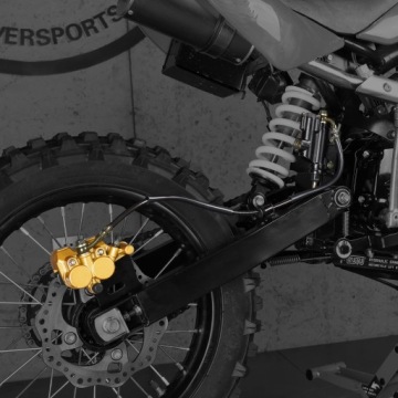 Главный тормозной цилиндр Тормозной суппорт Задний задний крест Kxd Pitbike Kayo Rxf Mrf 125