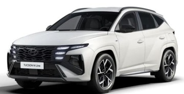Hyundai Tucson IV SUV HEV Facelifting 1.6 T-GDI HEV 215KM 2025 Hyundai Tucson 1.6T-GDI Hybrid, N LINE, Dostepny od reki 1.6 Hybryda