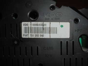 ALFA 147 2.0 PŘÍSTROJOVÁ DESKA BUDÍKY EVROPA ČERNÁ