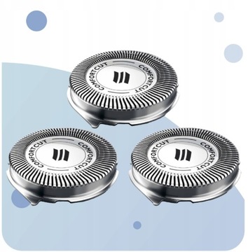 ГОЛОВКИ ЛЕЗВИЙ SH30/50 для PHILIPS SERIES 1000 3000 3x