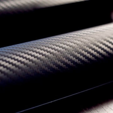 КАРБОН 3D ФОЛЬГА ЧЕРНАЯ ШПОН ЧЕРНАЯ 152см