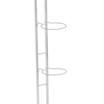 PÓŁKA DO PRZECHOWYWANIA PIŁEK KOSZYKOWYCH, UCHWYT NA PIŁKI NOŻNE, EKSPLOATACJA PIŁEK 89,5 CM