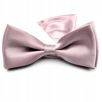 ПУДРО-РОЗОВЫЙ БАНТ С ГЛЯНЕВЫМ КАРМАНОМ Квадратный