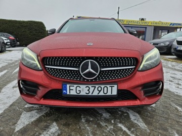 Mercedes Klasa C W205 Kombi Facelifting 2.0 220d 194KM 2019 Mercedes C 220 2,0 diesel 194KM Automat AMG, zdjęcie 16