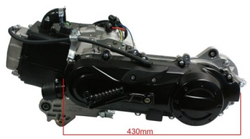 Двигатель gy6 80 cc колеса 12 двойной амортизатор новый