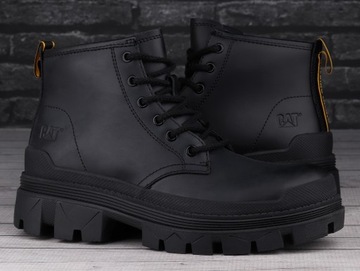 Buty męskie zimowe Caterpillar HARDWEAR MID BLACK