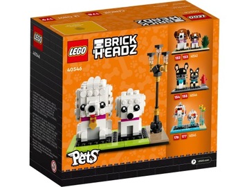 Оригинальный LEGO BrickHeadz 40546 — Пудель НОВЫЙ