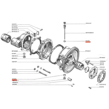 Boller Seal Dniepr Pad Mt K750 Ural M72 Чаша нитя для полка пробка