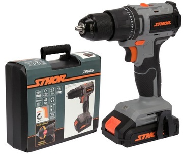 WKRĘTARKA BEZSZCZOTKOWA 45NM AKUMULATOROWA 2Ah SYSTEM 20V STHOR