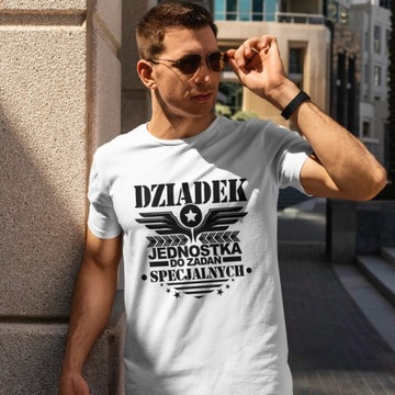 Koszulka dla DZIADKA + KUBEK zestaw na prezent na dzień dziadka t-shirt