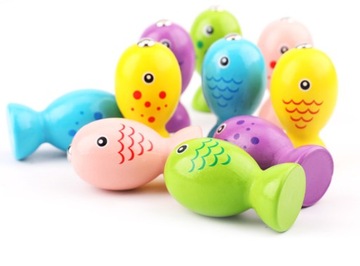 БОЛЬШАЯ ДЕРЕВЯННАЯ ИГРА НА РЫБАЛКУ