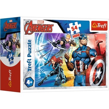Puzzle Disney Avengers Bohaterowie Mini 54el 19614
