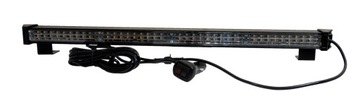 Belka ostrzegawcza kogut LED pomarańczowa 30W 63 cm 12 / 24 V