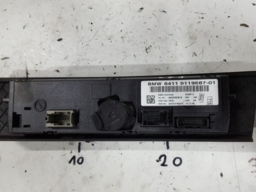 BMW 3 E92 E93 PANEL KLIMATIZACE VENTILACE 9119687