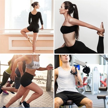 OCHRANIACZE NA KOLANA ELASTYCZNE NAKOLANNIKI SPORTOWE JOGA SIATKÓWKI TAŃCA