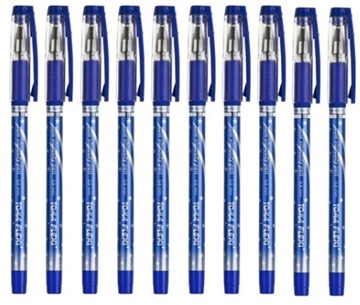 10x DŁUGOPIS TOMA FLEXI NIEBIESKI 0,5 mm TO-076