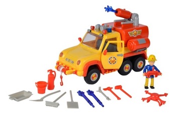 ПОЖАРНЫЙ СЭМ АВТОМОБИЛЬ ВЕНЕРА ПОЖАРНЫЙ ЧЕЛОВЕК ФИГУРА СВЕТ ЗВУКОВЫЕ ЭФФЕКТЫ СИМБА