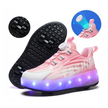Jxlfrong-pl buty sportowe różowy rozmiar 34