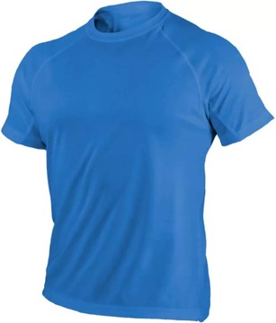 T-Shirt BONO Niebieski S Stalco S-44625
