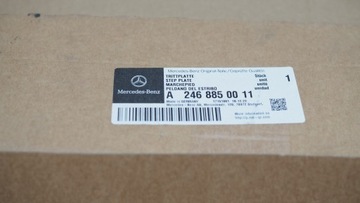 CHRÓM NÁRAZNÍKU ZADNÍ A2468850011 MERCEDES B TŘÍDA W246