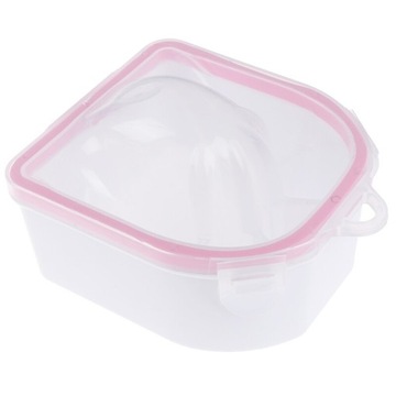 1 шт. пластиковые отдельные пальцы для замачивания чаши для ногтей