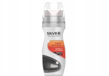 SILVER Pasta do butów w płynie - kolor czarny 75ml