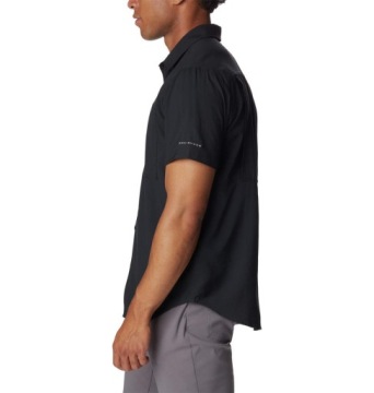 Мужская рубашка Columbia Silver Ridge Utility Lite SS — черная XXL