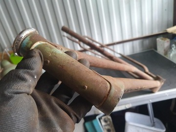 ОЧЕНЬ СТАРЫЙ ВИНТАЖНЫЙ ВЕЛОСИПЕД С РАМОЙ MIFA