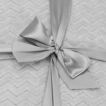 БОЛЬШОЕ ПЛОТНОЕ ОДЕЯЛО СЕРОЕ ТЕПЛОЕ С УЗОРОМ «ЕЛОЧКА» 200x220 PLED SOFT XXL