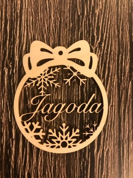 Деревянная безделушка с именем, персонализированная, 5 узоров.