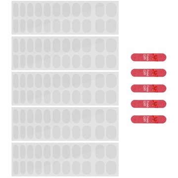 Наклейки Наборы для ногтей Гелевые полоски для ногтей Гель-лак для ногтей